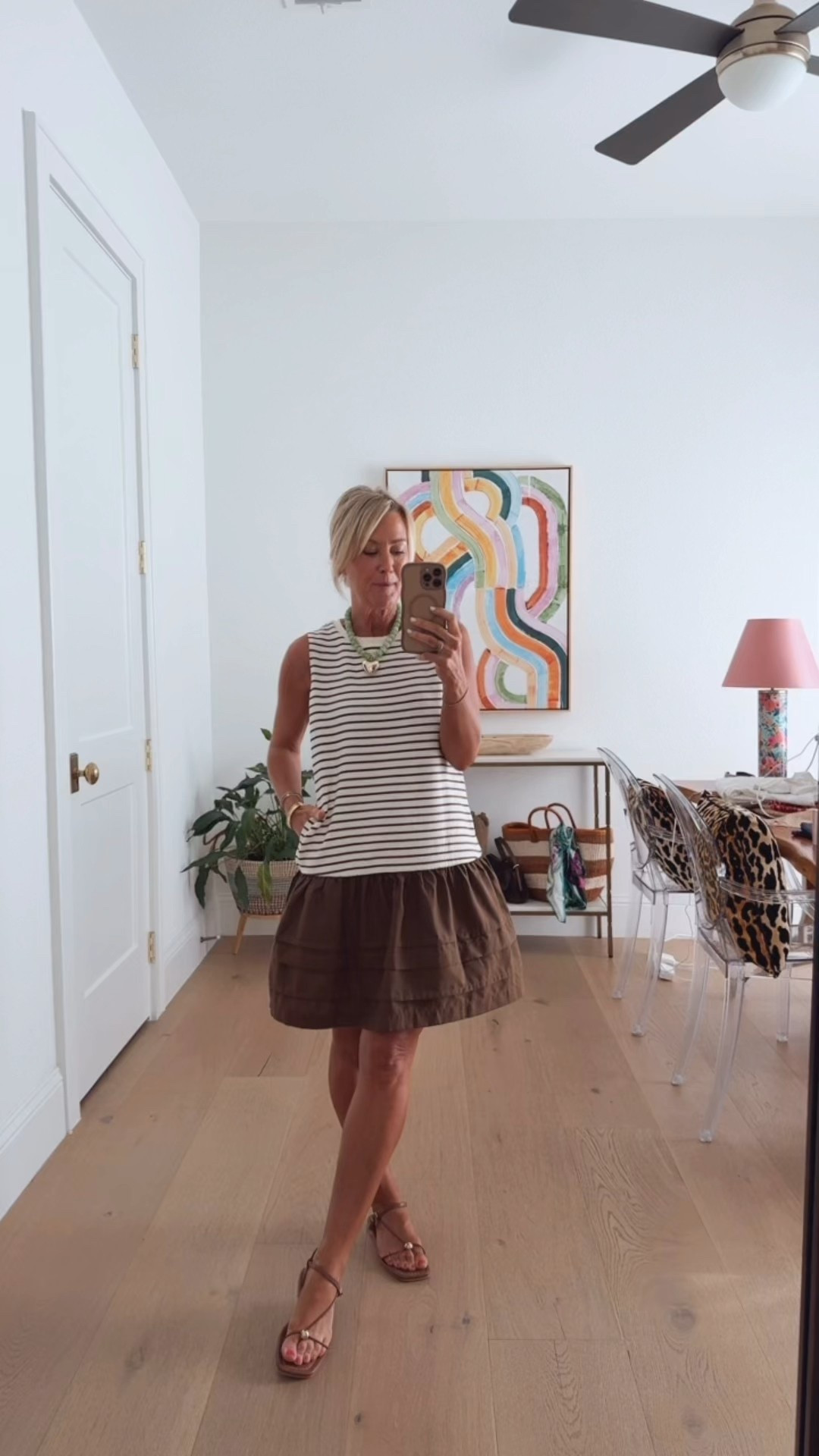 Amazon Fashion Finds | Hi Sugarplum! 

Still crushing on brown this season and I thought this little drop hem dress was so cute!
Dress: Small (don’t size up)

#LTKOver40 #LTKootd #LTKSeasonal