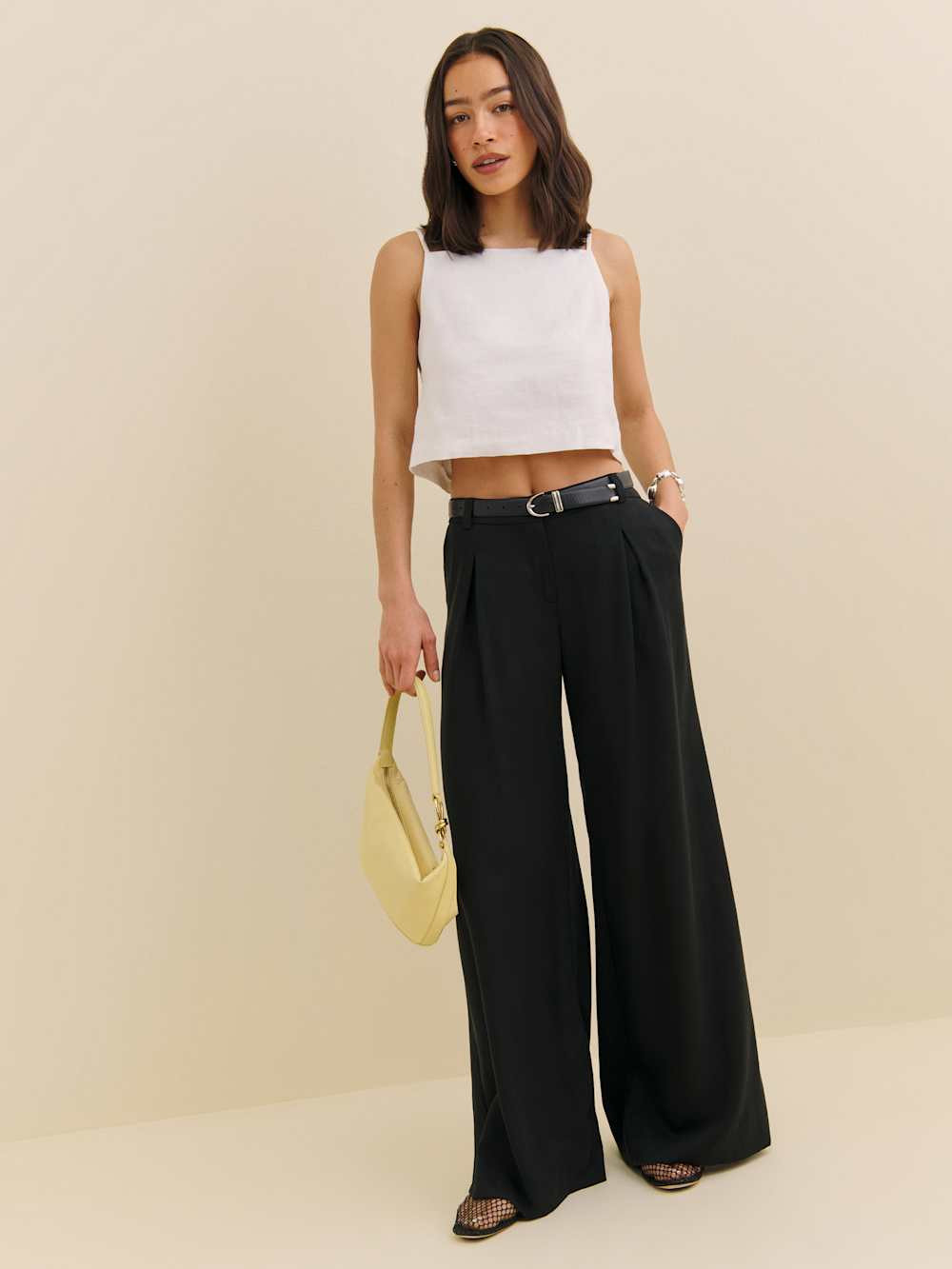 Kerri Linen Top | Reformation (Global)
