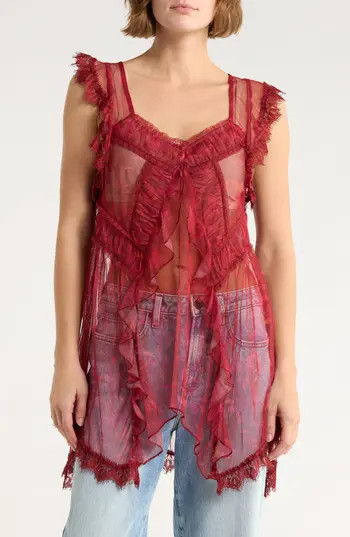 Free People Ivie Tunic in Wine at Nordstrom Rack, Size Large | Nordstrom Rack