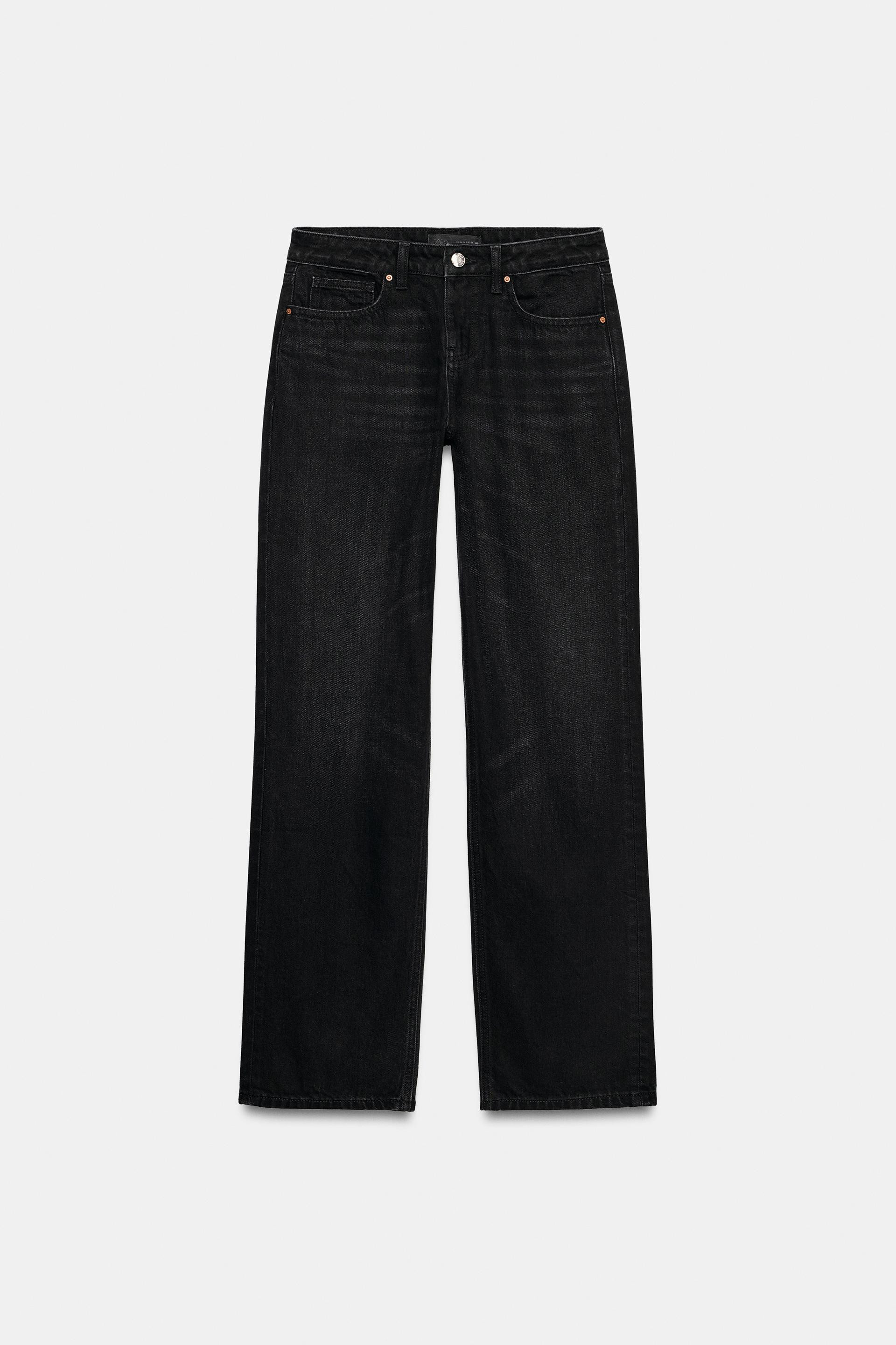 Zara - Z1975 Low Rise Regular Jeans - Blue - 28 (Us 6) - Woman | Zara US