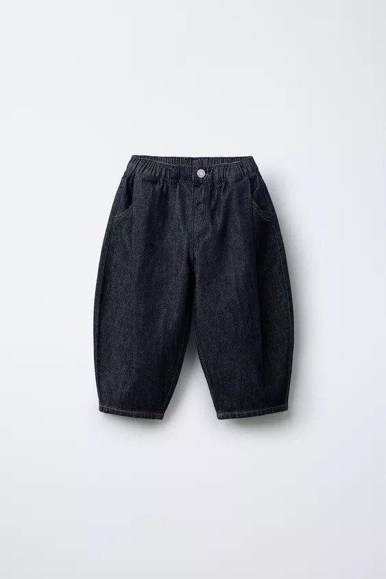 BALLOON DENIM PANTS | Zara US
