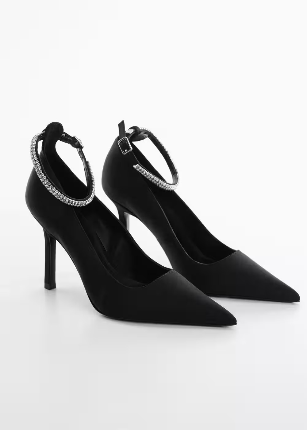 Pumps mit strassriemchen -  Damen | Mango Deutschland | MANGO (DE)