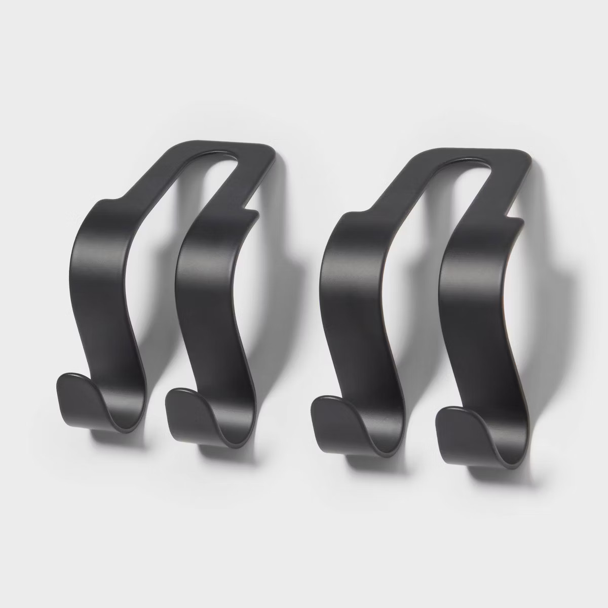 2pk Car Hooks Black - Brightroom™ | Target
