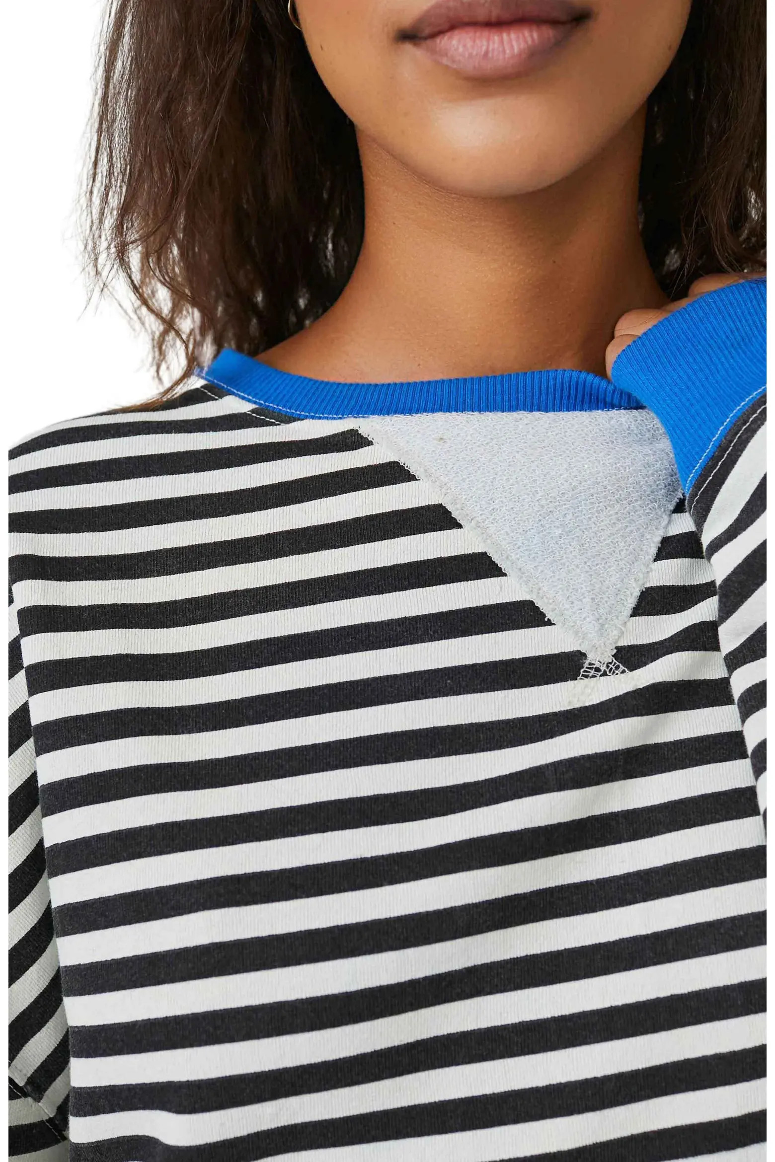 Oversize Stripe Sweatshirt (Women) | Nordstrom | Nordstrom