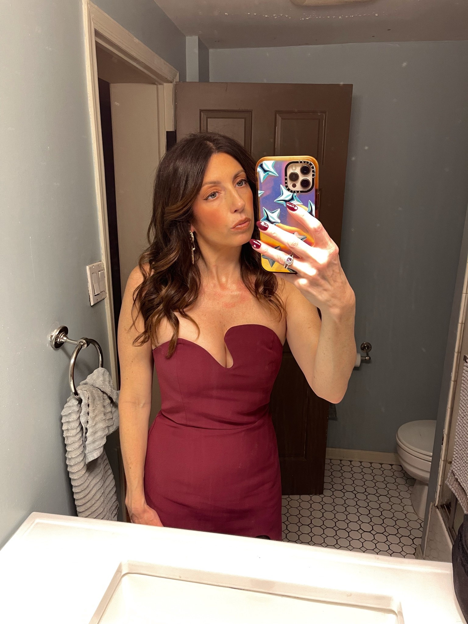 A dress fit for any occasion or RSVP you have coming up this season. A feminine neckline that really highlights your collarbone and shoulders. Wearing a size small.

#LTKgrwm #LTKootd #LTKdayinmylife