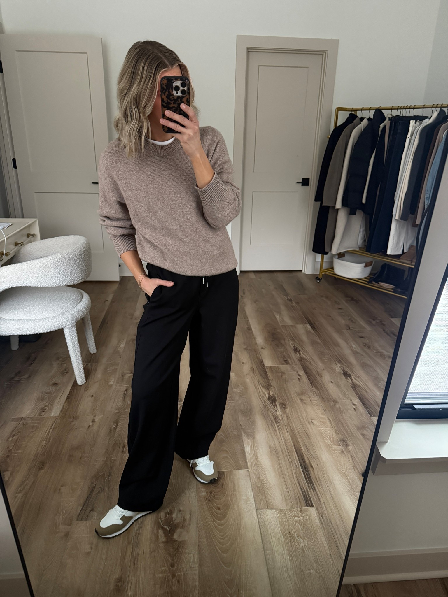 Wearing XS pants, small sweater, small tee, socks/sneakers tts 

#LTKFindsUnder100 #LTKOver40 #LTKootd