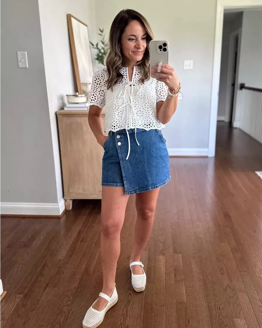 Petite-friendly warm weather outfits for Spring break from Amazon!

Outfit 1:
Denim Skort (Amazon): 24 - comfortable fit with light stretch denim
White Top (Amazon): xxs
Shoes: tts - sold out

Outfit 2:
Yellow dress (Amazon): xs
Sandals (Sezane): tts
Outfit 3:
Dress (Amazon): xs
Shoes (Dolce Vita) very tight on the toes

My measurements for reference: I’m 4’10” and 105lbs. My bust, waist, and hip measurement is 32”, 24”, and 36”.

#LTKootd #LTKPetite #LTKSeasonal