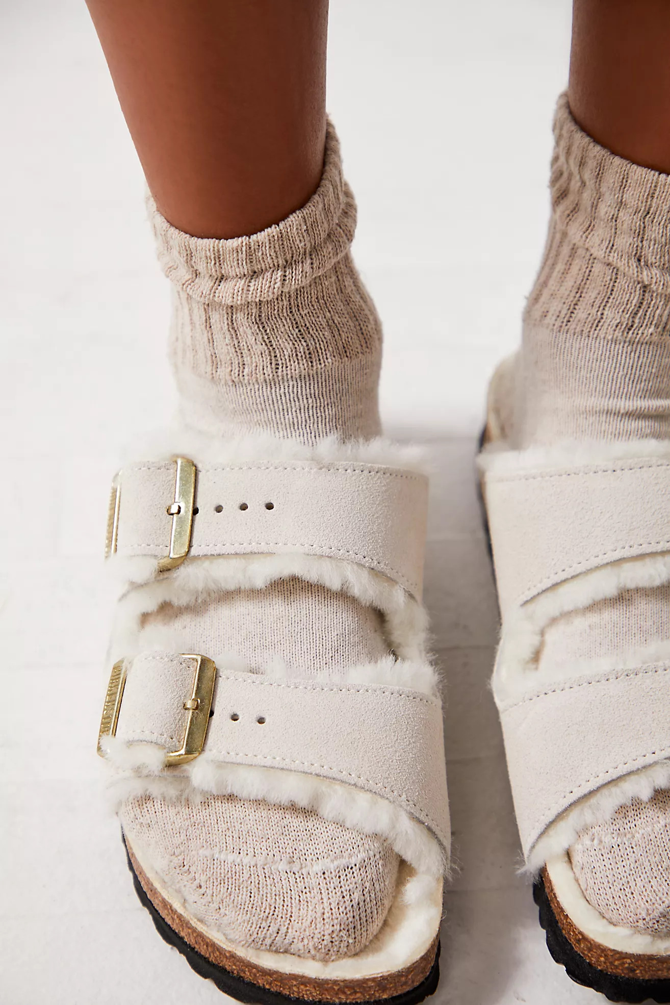 Arizona Shearling Birkenstock Sandals | Free People (Global - UK&FR Excluded)