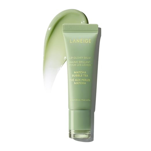 LANEIGE Lip Glowy Balm: Sheer Tinted Lip Moisturizer with Shea Butter, for Hydrating Shine & Soft... | Amazon (US)