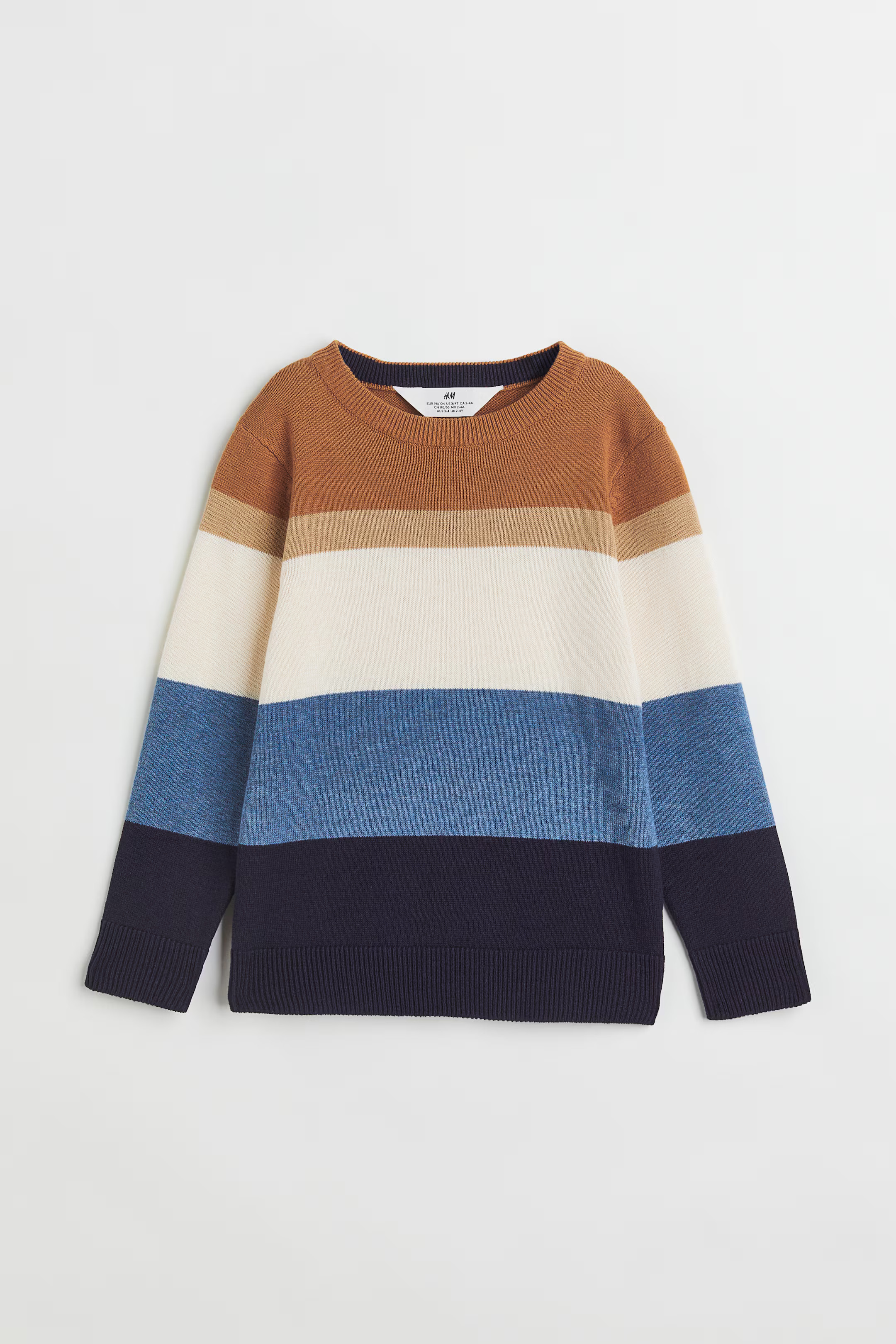 Jacquard-knit Cotton Sweater | H&M (US + CA)