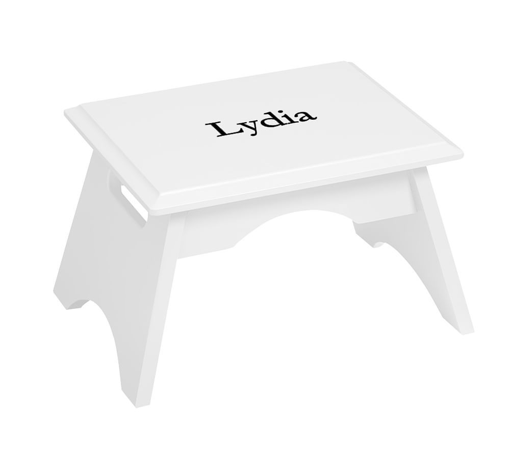 Classic Step Stools, Single, White | Pottery Barn Kids