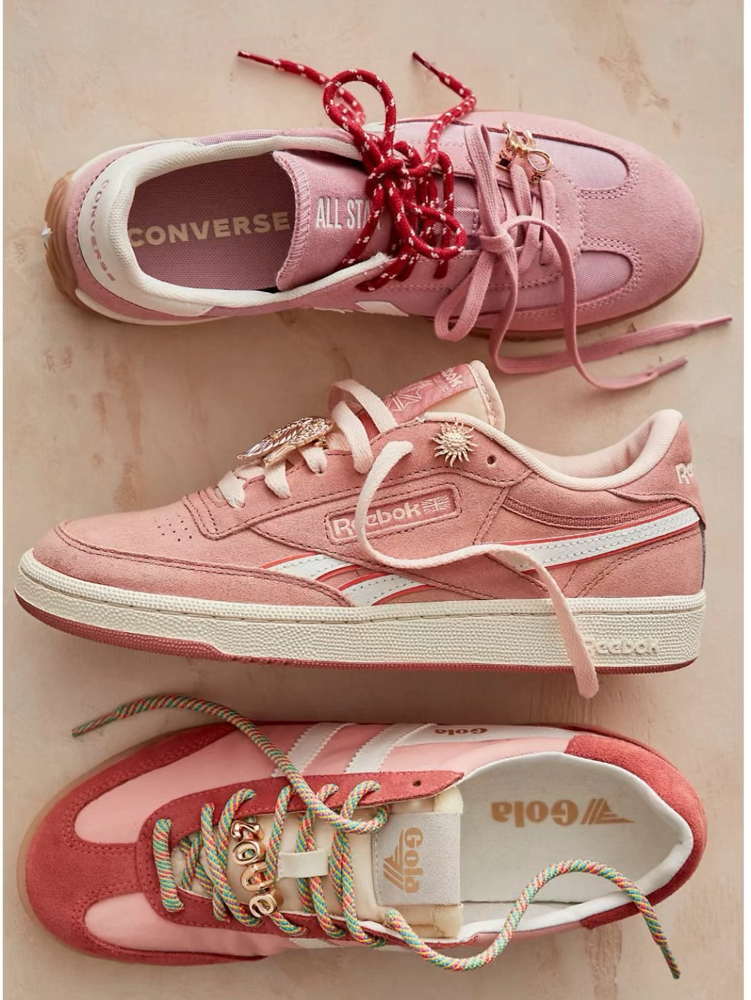 Bright colored sneakers for the new year 💖

Gola, converse, reebok, free people, pink sneakers, pink shoes, teen girl shoes, tween girl shoes, bright sneakers, colored sneakers, casual sneakers, Christine Andrew 

#LTKWatchNow #LTKShoeCrush #LTKSeasonal