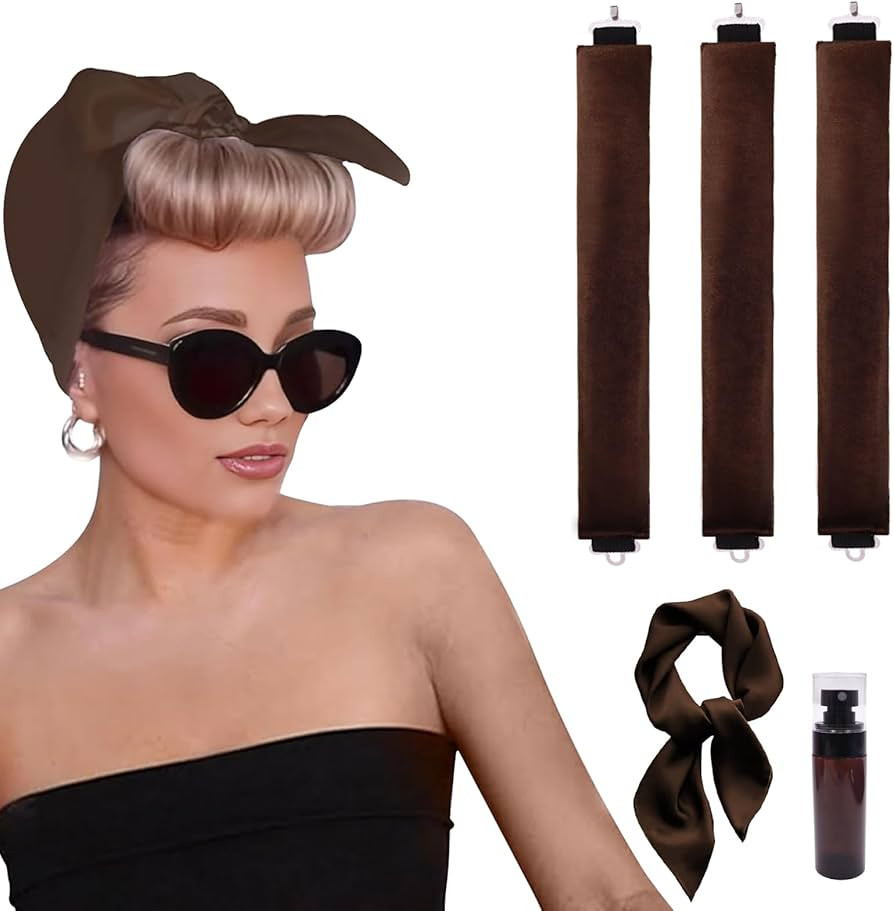 Heatless Curler Heatless Curls Hair Curlers to Sleep in Hair Roller Hair Curlers No Heat Curling ... | Amazon (US)