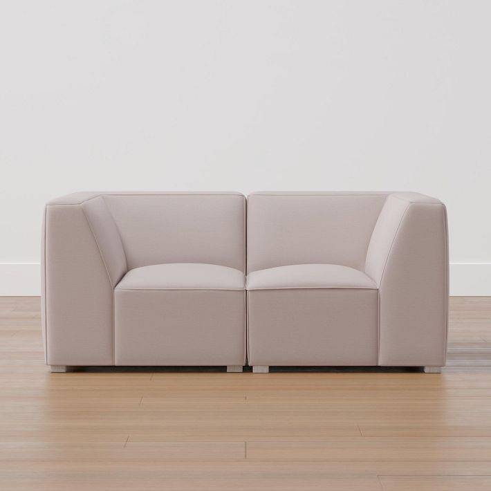 Riley Lounge Loveseat Set (63") | Pottery Barn Teen
