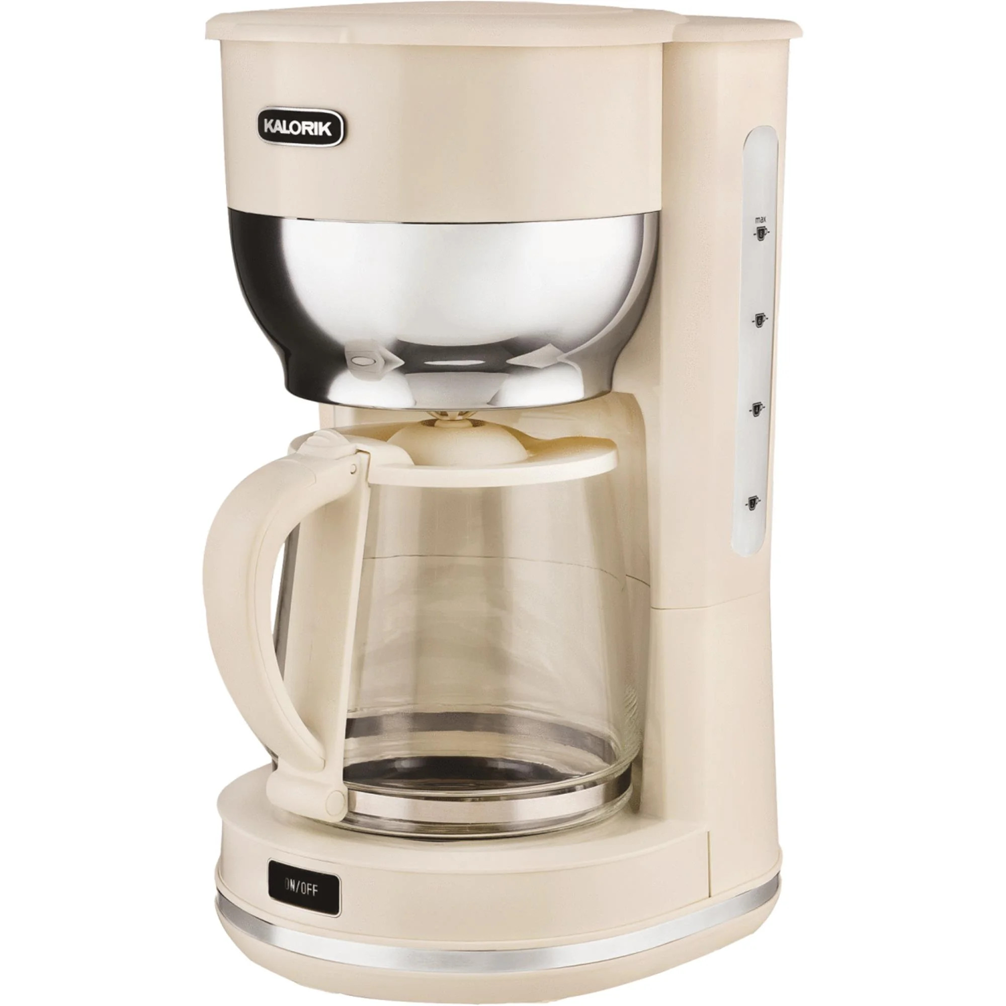 Kalorik 10 Cup Retro Coffee Maker, Cream - Walmart.com | Walmart (US)