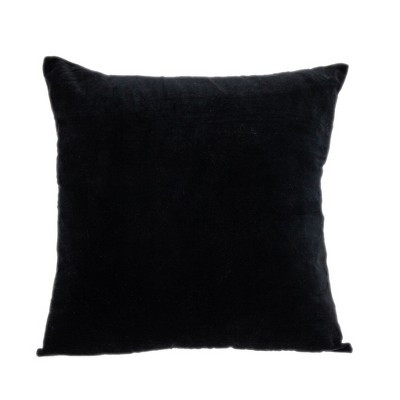HomeRoots 18" Black Velvet Throw Pillow | Target