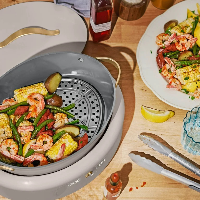 Beautiful 10 in 1 Electric Multi-Cooker, Porcini Taupe by Drew Barrymore | Walmart (US)