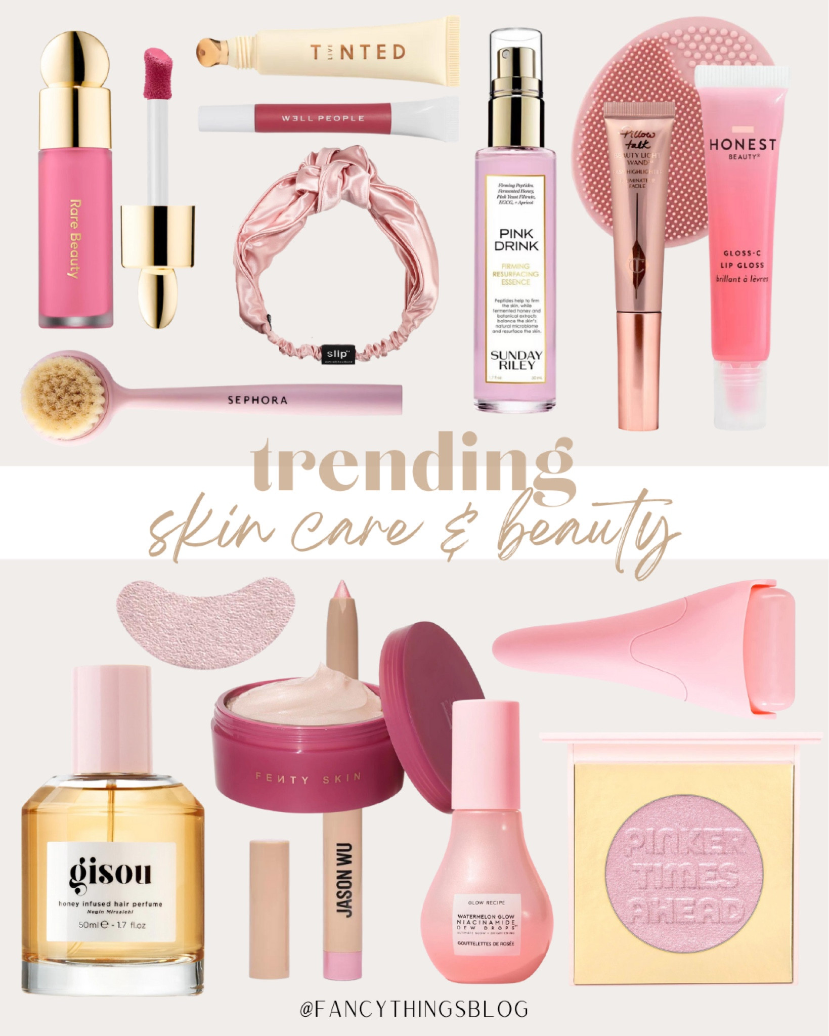 So many amazing skin care & beauty goodies! 🤩🙌🏻

Skincare, skin care finds, trending skin care, trending beauty, beauty finds, makeup, makeup finds, Sephora, ulta, rare beauty, well people, Sunday riley, slip, honest beauty, charlotte tilbury, too faced, gison, hair perfume, drunk elephant, Jason wu, fenty skin, fenty beauty, blush, eye cream, lip stick, lip gloss, lip stain, treatment, essence, headband, face brush, eye patches, lip liner, glow recipe, ice roller, fancythingsblog 

#LTKunder100 #LTKFind #LTKbeauty