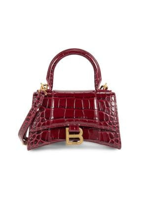 Balenciaga Embossed Leather Two Way Satchel on SALE | Saks OFF 5TH | Saks Fifth Avenue OFF 5TH