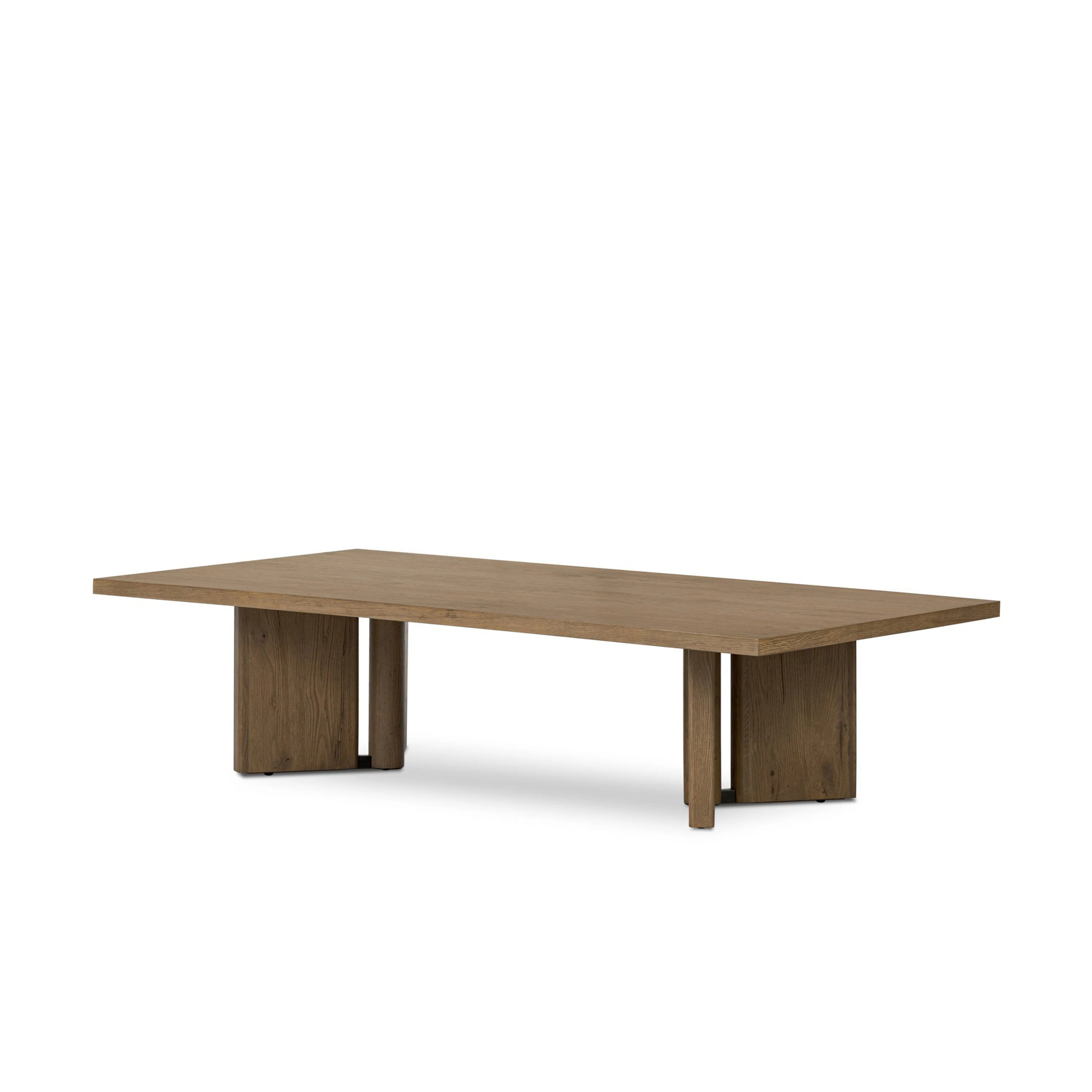 Huxley Coffee Table-Rubbed Light Oak | Perigold
