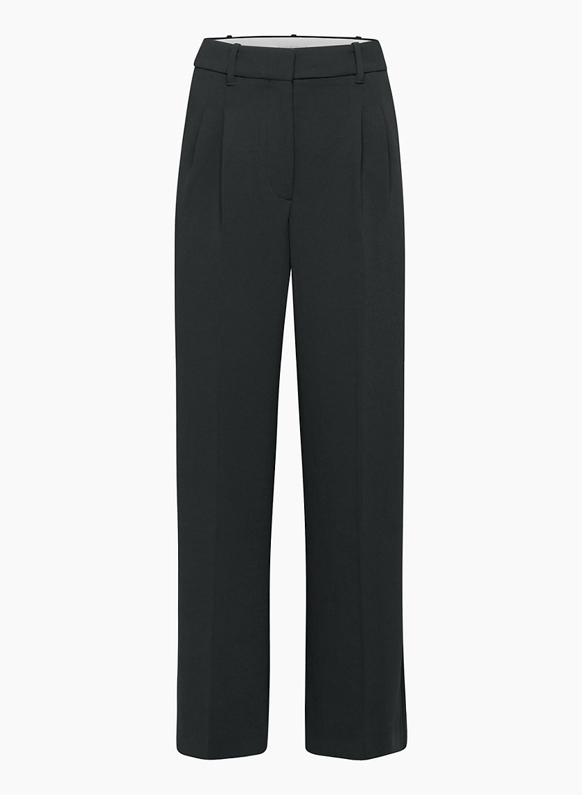 The Effortless Pant™ Women's The Effortless Pant Wider in Black size 4 | Aritzia