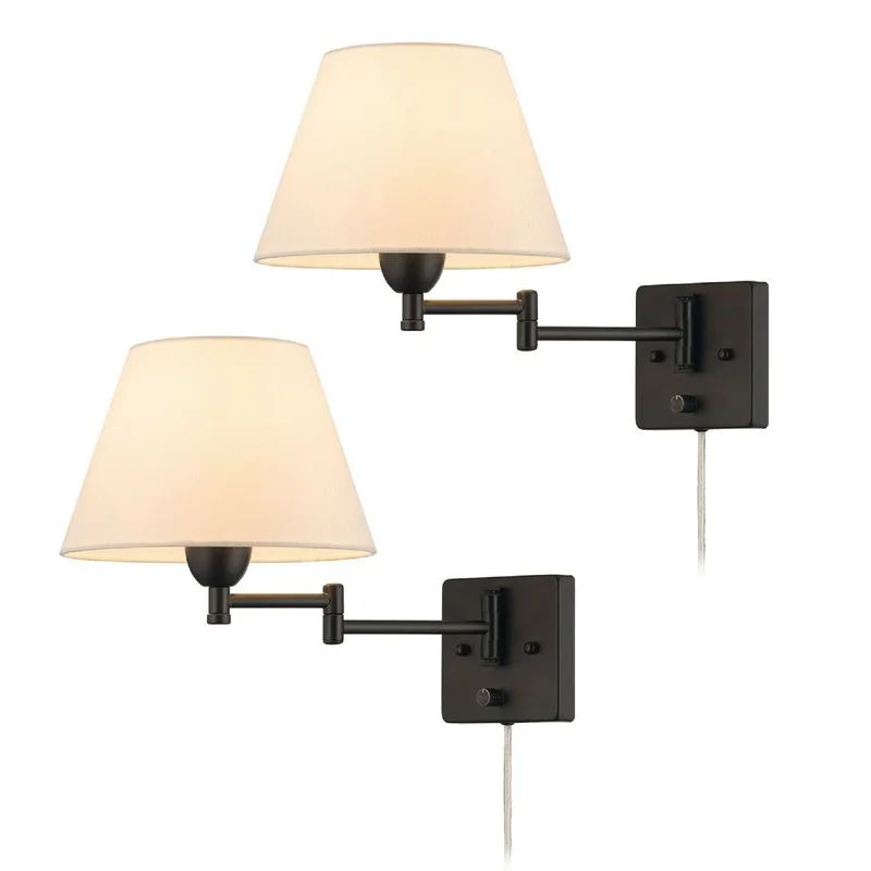 Lukan Plug-in Swing Arm Sconce | Wayfair North America