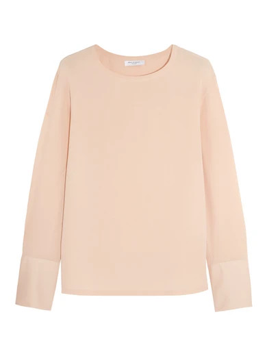 Liam washed-silk blouse | NET-A-PORTER (US)