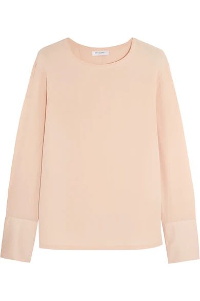 Liam washed-silk blouse | NET-A-PORTER (US)