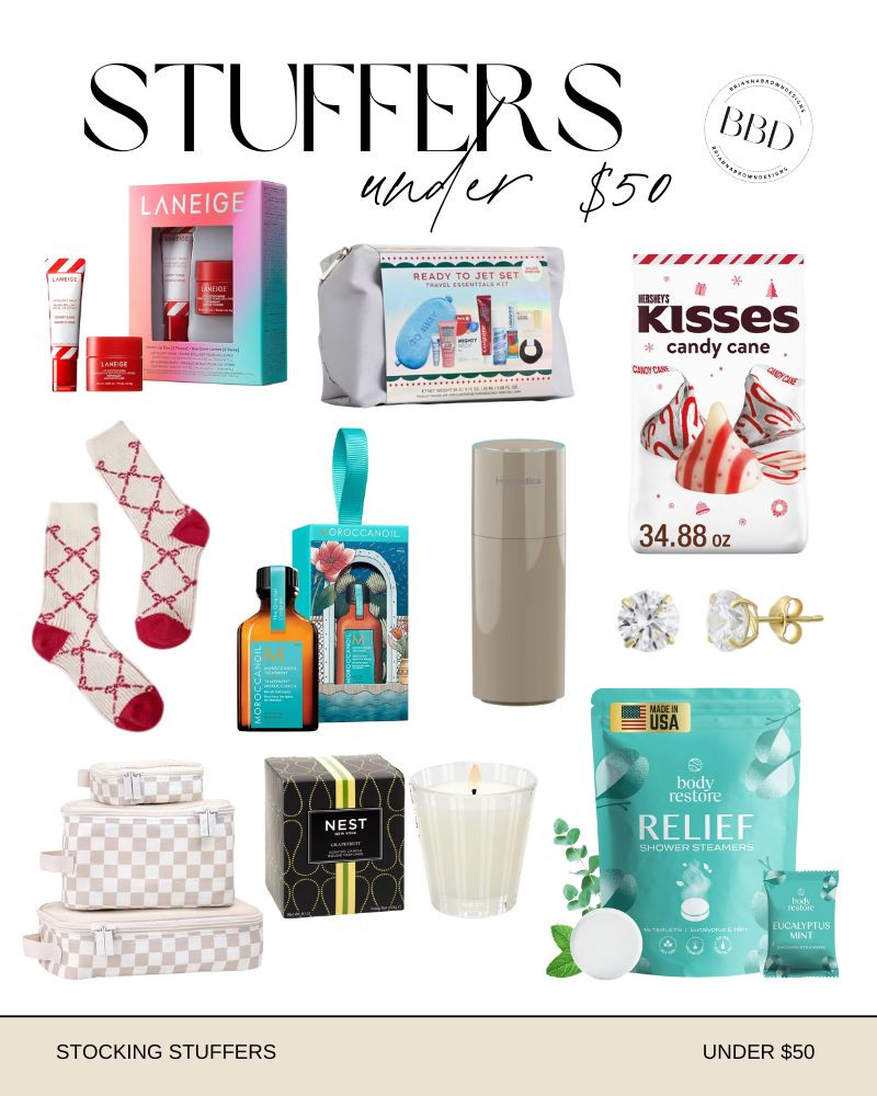 Stocking stuffers under $50!


stocking stuffers, gift ideas, gifts for her, beauty, socks, traveling organizers, candle, Nest, jewelry 

 #LTKGiftGuide #LTKHoliday #LTKSeasonal