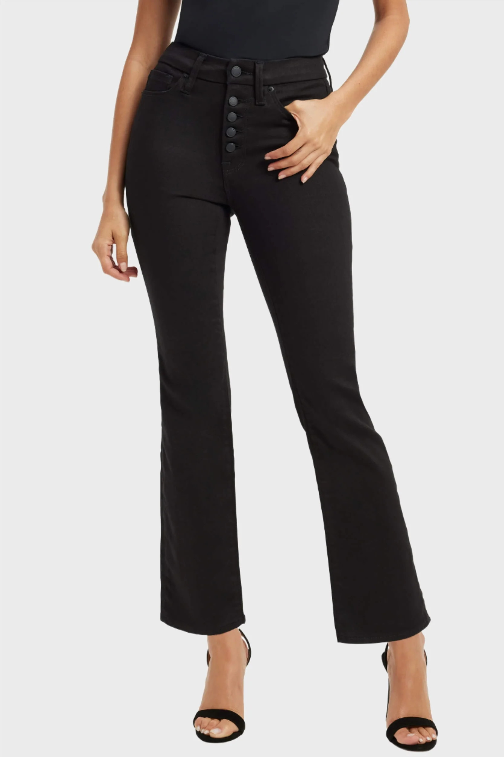 Good American Good Legs Straight Jeans | Gibson