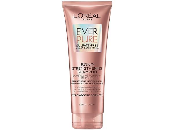 L'Oreal Paris EverPure Bonding Sulfate Free Shampoo, Strengthening, Reinforces Weak Hair, Vegan, 6.8 | Amazon (US)