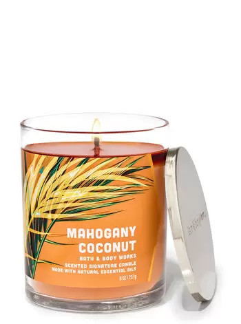 Mahogany Coconut


Signature Single Wick Candle | Bath & Body Works