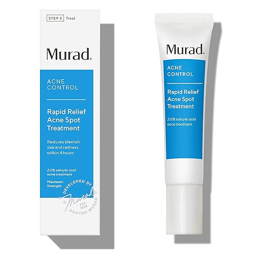 Murad Rapid Relief Acne Spot Treatment - Acne Control Clear Gel Blemish Remover with Salicylic Ac... | Amazon (US)