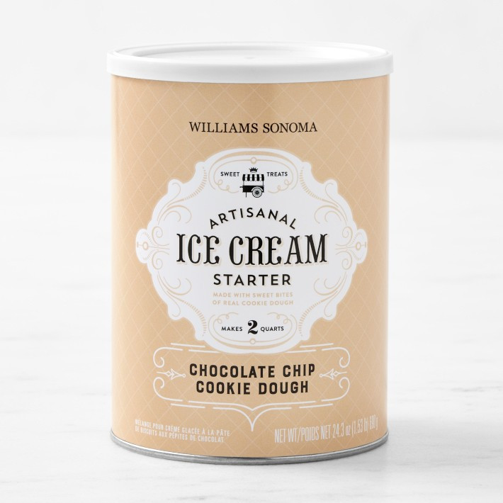 Williams Sonoma Ice Cream Starter, Chocolate Chip Cookie Dough | Williams-Sonoma