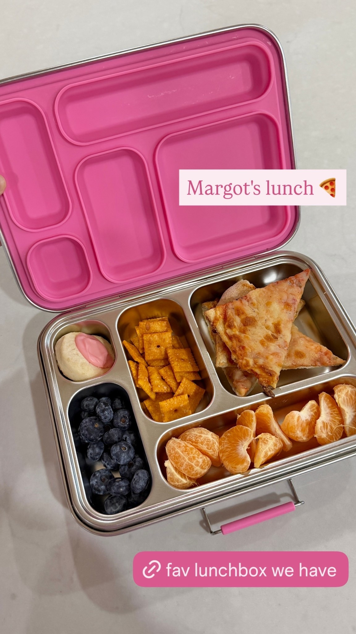 Margot's lunch 🍕