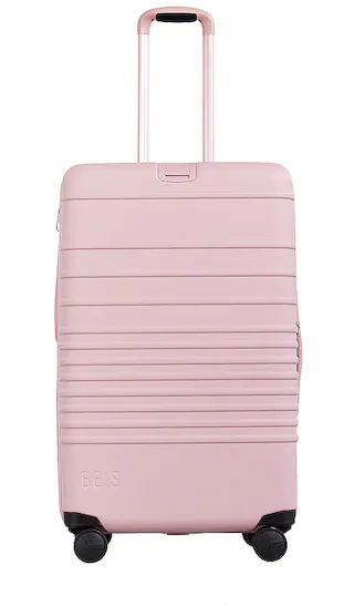 The Medium Check-In Luggage in Atlas Pink | Revolve Clothing (Global)