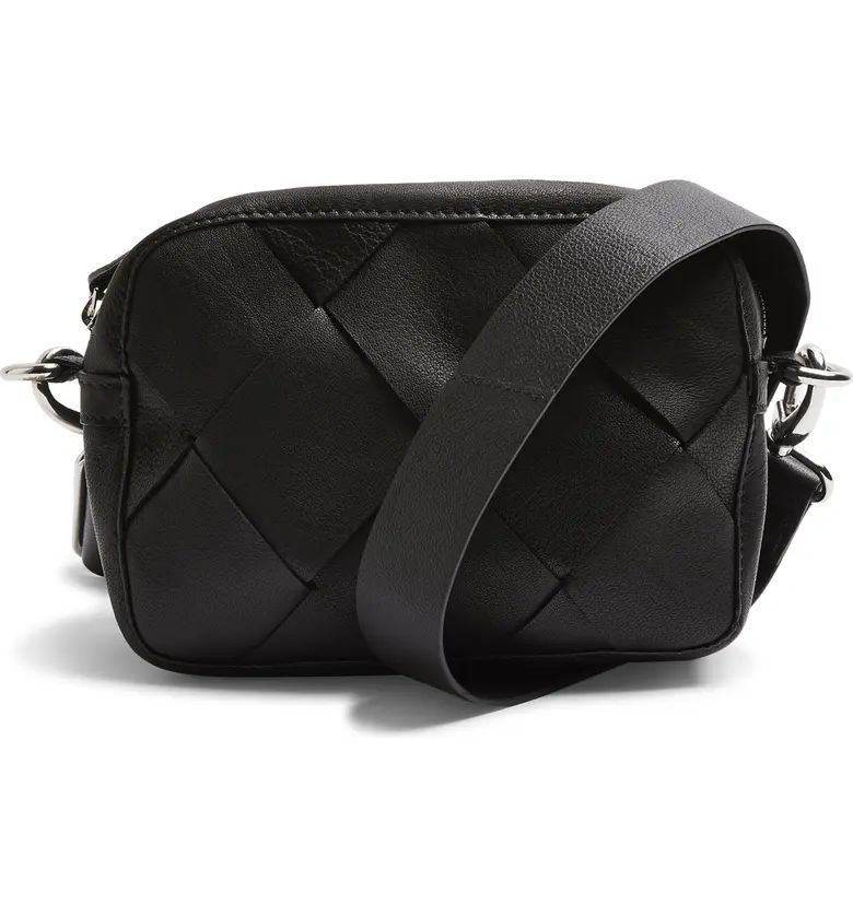 Woven Leather Crossbody Bag | Nordstrom