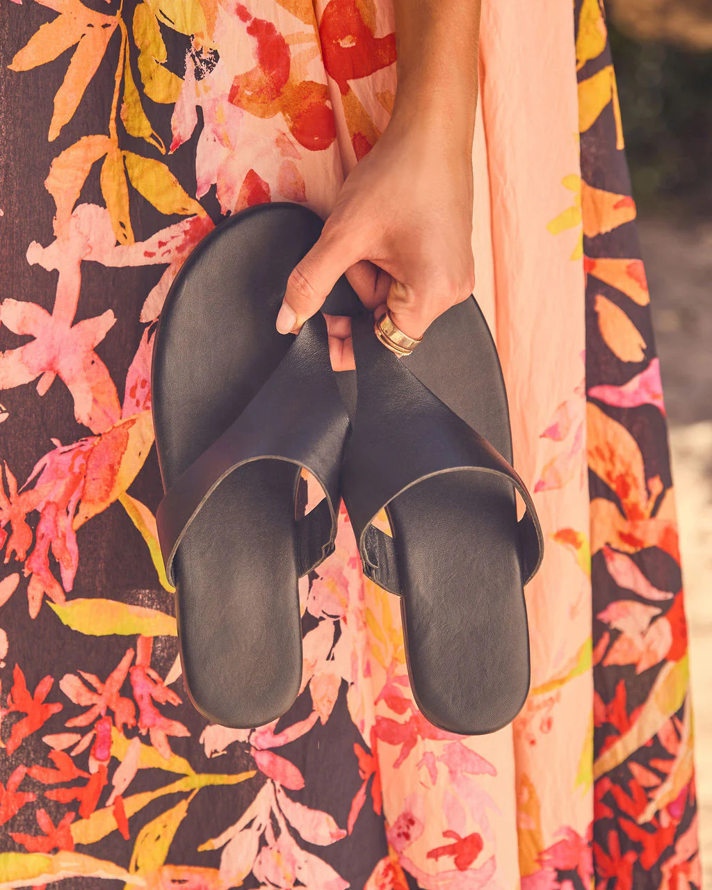 Barefoot Horizon Vegan Leather Flip Flops | VICI