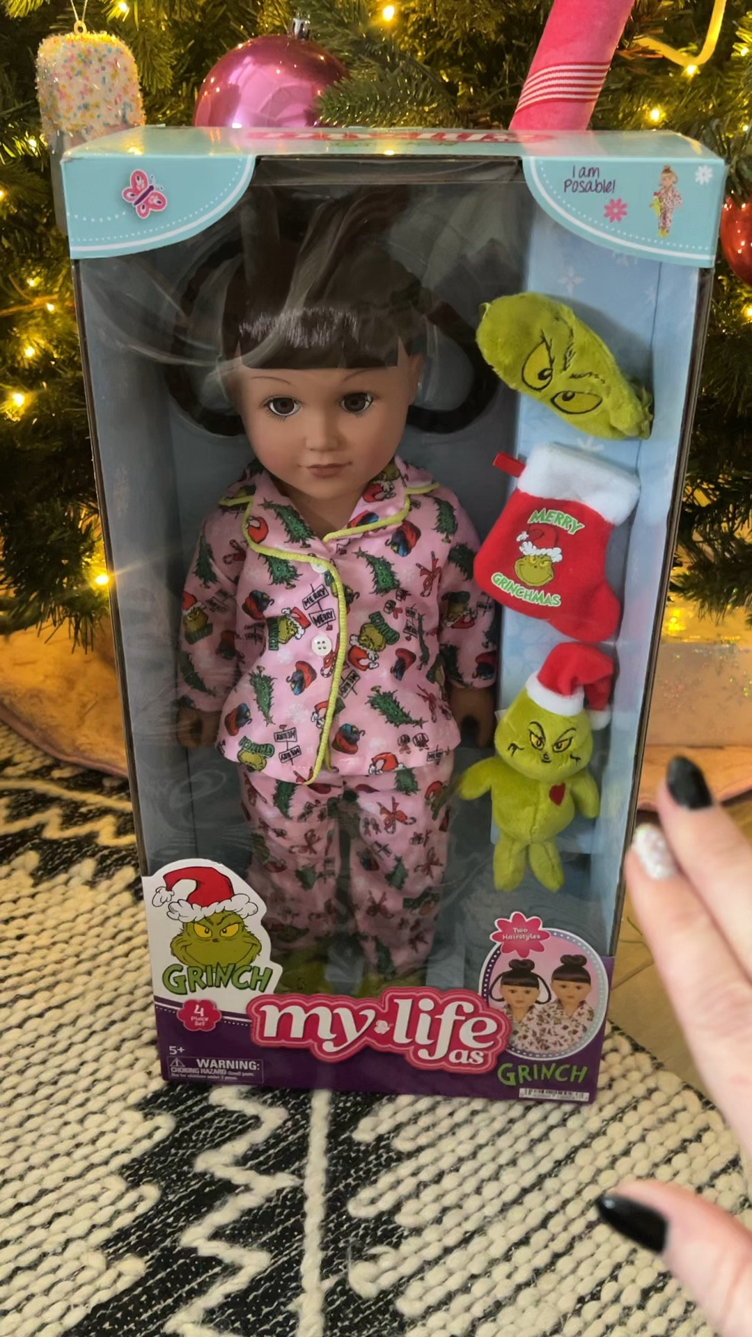 My life grinch doll limited edition for the holiday season. For the doll and grinch fans! Don’t pay more than thirty five for her some sellers are price jacking them. The blonde looks to be sold out. But others have some for p/u. 

#LTKHoliday #LTKWatchNow #LTKGiftGuide