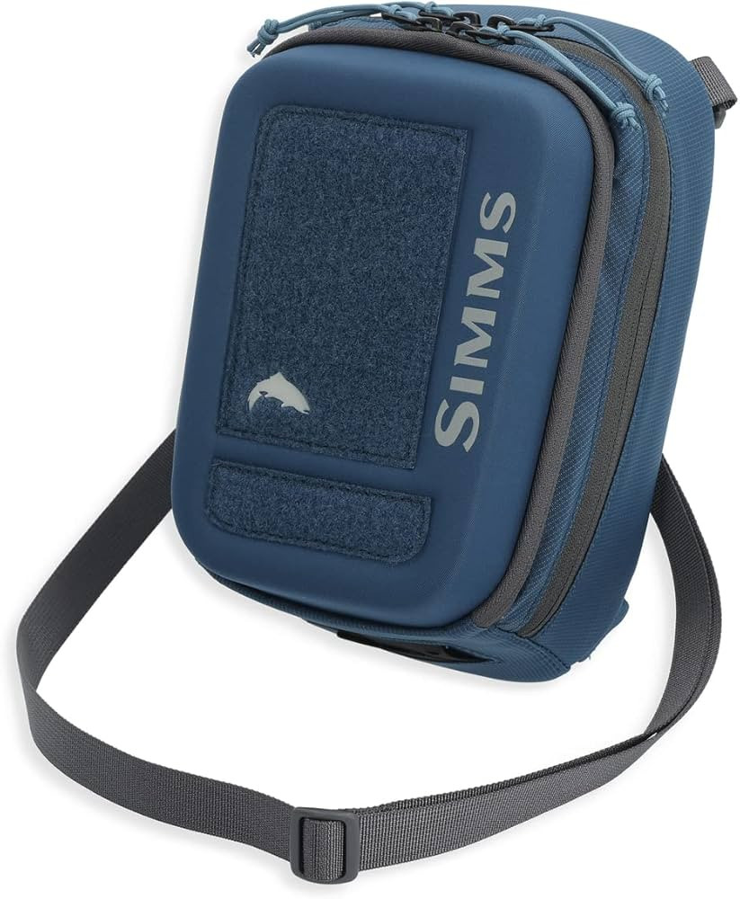 Simms Freestone Water Resistant Outdoor Chest Bag with Pockets, Midnight | Amazon (US)