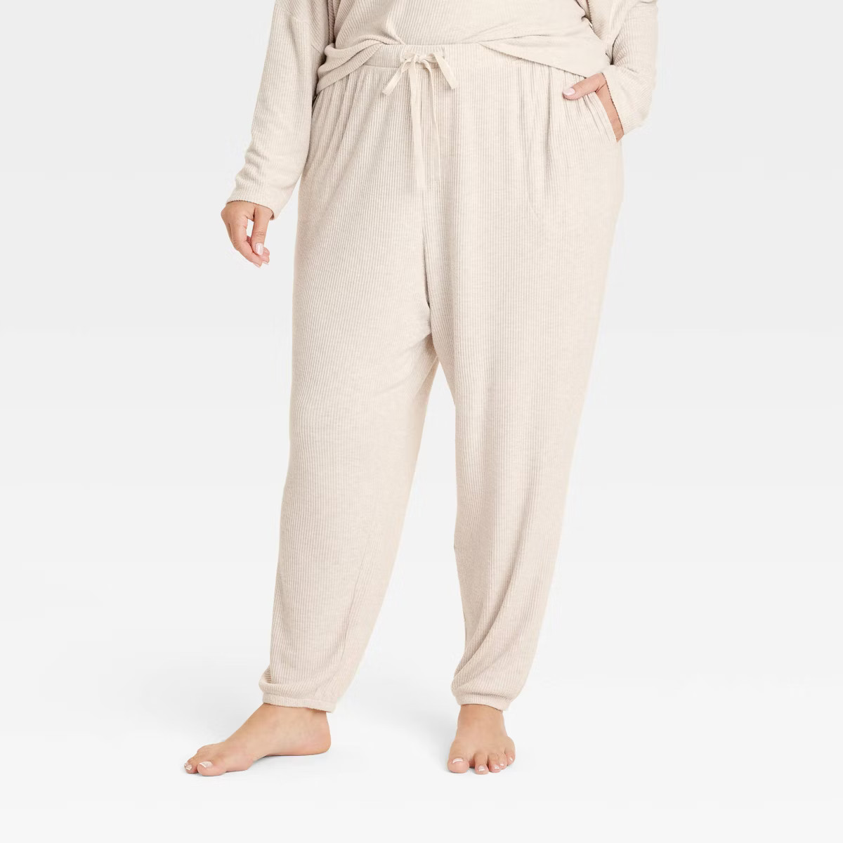 Women's Cozy Ribbed Jogger Pants - Auden™ | Target
