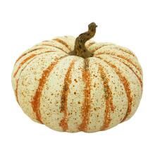 8" Cream & Orange Speckled Pumpkin Decoration by Ashland® | Michaels Stores