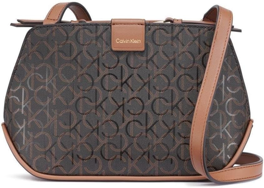 Calvin Klein Women's Calvin Klein Audrey Triple Compartment Crossbody | Amazon (US)