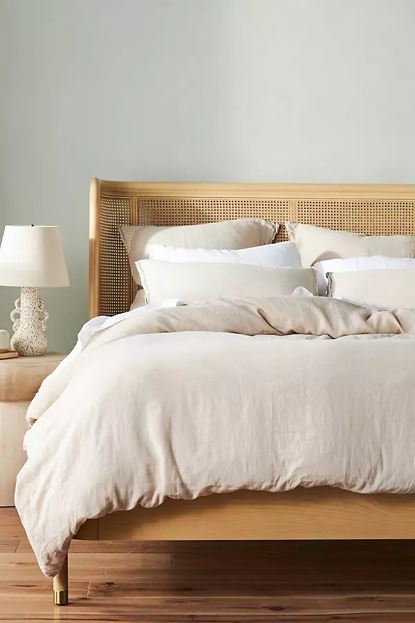 100% European Linen Duvet Coveru200b | Anthropologie (US)