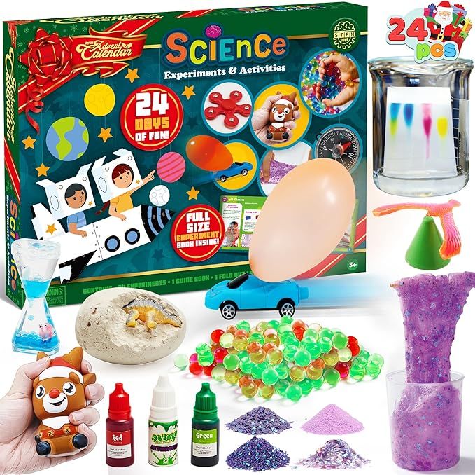 Amazon.com: JOYIN 2022 Science Christmas Advent Calendar with Brain Teaser 24 Days Christmas Coun... | Amazon (US)