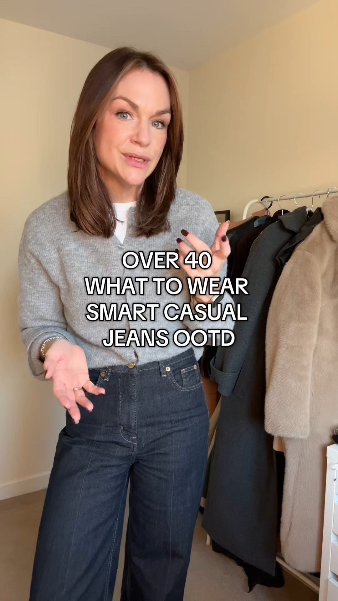 Smart casual dark jeans outfit. 

#LTKuk #LTKwinter #LTKautumn