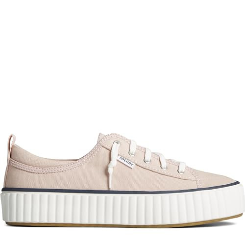 Sperry Women's Pier Wave Sneaker, Medium Pink, 9.5 M | Amazon (US)