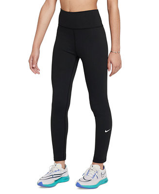 Girls' 7-16 One Dri-FIT High-Waisted Leggings | Macy's