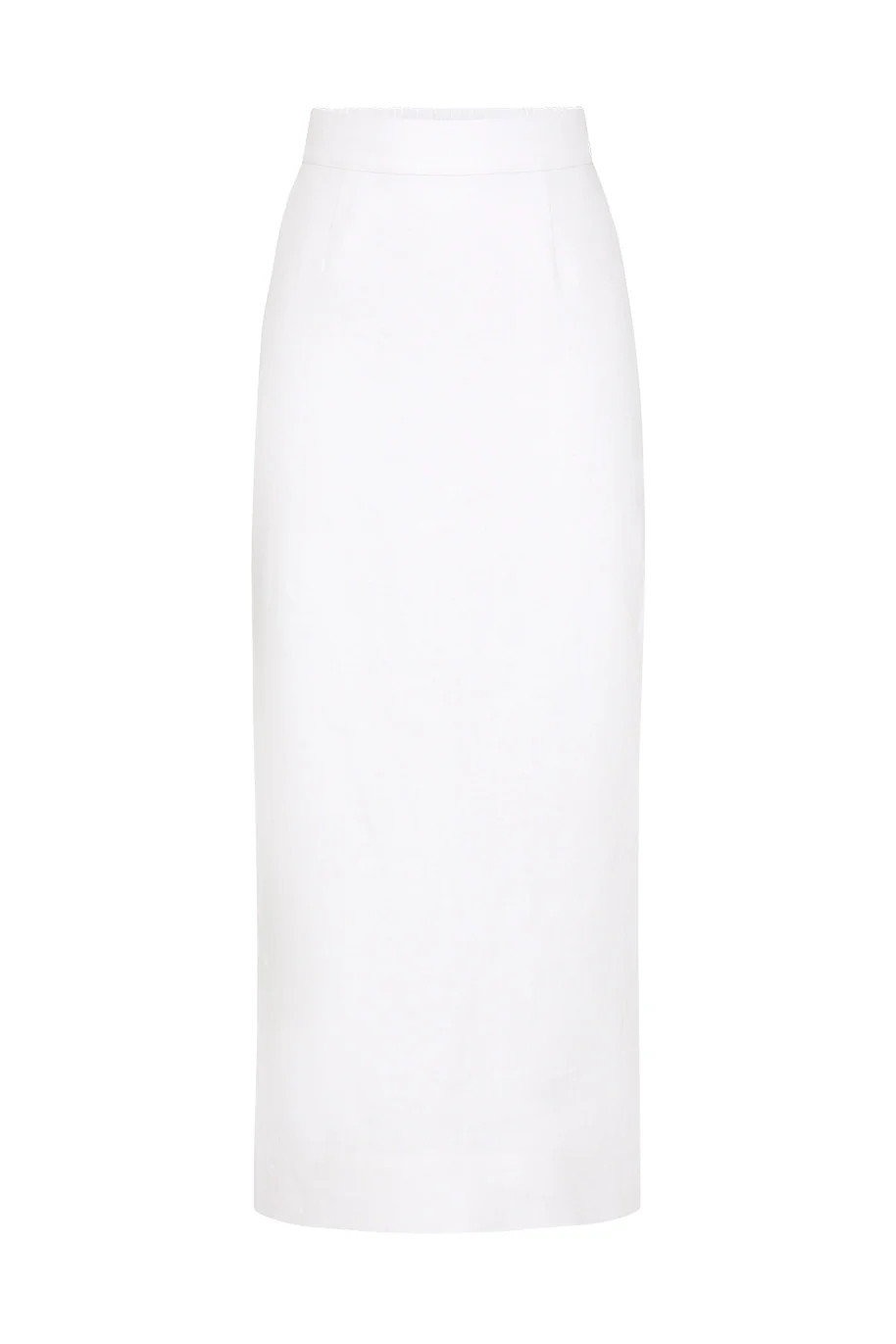 Emma Pencil Skirt in Ivory | Over The Moon