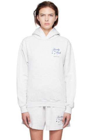 Gray Health Crew Hoodie | SSENSE